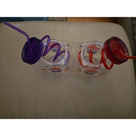 Vtg 7-Eleven 50 Years of Slurpee Fish Bowl Drink 5.5" Container HTF Collectible - Picture 5 of 7